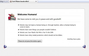 Welcome Humans