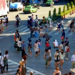 Et af de berømte hoppebilleder, Shibuya Et af de berømte hoppebilleder, Shibuya