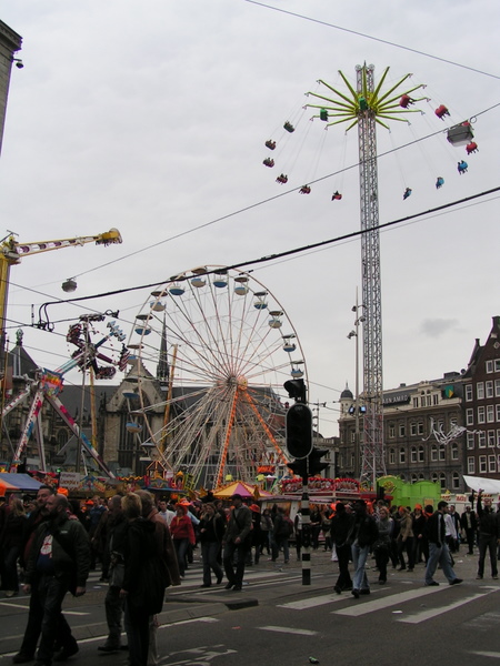 Her skulle have været et billede fra Koninginnedag i Amsterdam 2008.