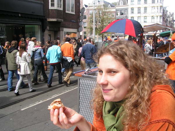 Her skulle have været et billede fra Koninginnedag i Amsterdam 2008.